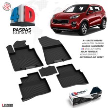 S-Dizayn Kia Sportage 4D Havuzlu Paspas 2016-2021 A+Kalite