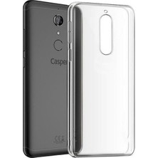 Tekno Grup Casper Via G1 Silikon Kılıf + Cam Ekran Koruyucu Şeffaf