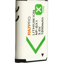 Raypro Sony Için Np-Bx1 Batarya Pil