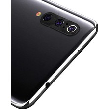 Microcase Xiaomi Mi 9 Explorer Kamera Lens Koruma Halkası Kapalı Tasarım Siyah