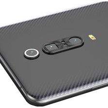 Microcase Xiaomi Redmi K20 Kamera Lens Koruma Halkası Kapalı Tasarım Siyah