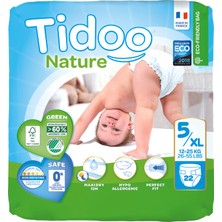 Tidoo Hipoalerjenik-Ekolojik Bebek Bezi No:5 Junior Single 12-25 kg