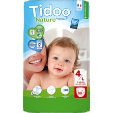 Tidoo Hipoalerjenik-Ekolojik Bebek Bezi No:4 Jumbo Maxi 7-18 kg