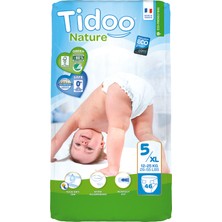Tidoo Hipoalerjenik-Ekolojik Bebek Bezi No:5 Jumbo Junior 12-25 kg