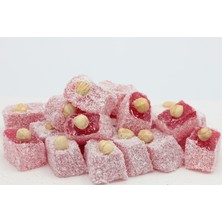 Hicret Çilek Aromalı Fındıklı Lokum 5 kg