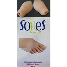 Soles Serçe Parmak Koruyucu (Çift) - Ten Rengi - Soles