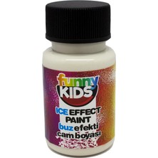 Funny Kids Buz Efekti Cam Boyası 50 cc - 4852 Beyaz