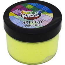 Funny Kids Art Clay Proje Kili 40 cc - Neon Sarı