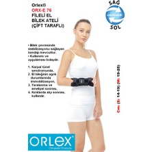 Orlex® Orx-E 76 Fileli El Bilek Ateli (Çift Taraflı)