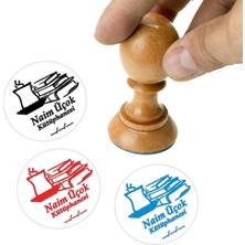 Baskı Life Kişiye Özel Kitap Damgası Kitap Mührü Kaşe Kitap Mühür Özel Damga 05