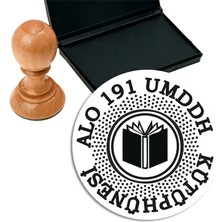 Baskı Life Kişiye Özel Kitap Damgası Kitap Mührü Kaşe Kitap Mühür Özel Damga 03