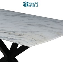 Beautiful Marble Alba Yemek Masası