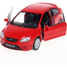 Welly 1:36 Ford Focus St Metal Araba -Kırmızı