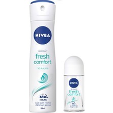 Nivea Fresh Comfort Kadın Deodorant + Roll On