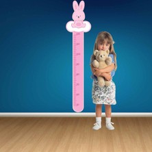 Kt Decoration Pembe Sevimli Tavşan Kız Odası Duvar Sticker