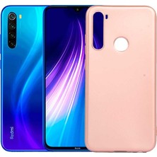 Tekno Grup Xiaomi Redmi Note 8 Kılıf Mat Premium Silikon Kılıf - Rose