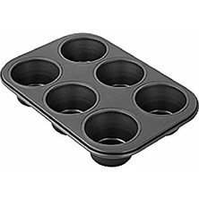 Zenker 6534 Black Metallic Muffin Kalıbı 6'lı