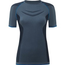 Blackspade Kısa Kol Pro Kadın Termal İçlik Fanila T-Shirt Antrasit 9570