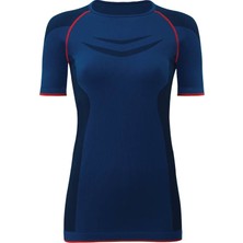 Blackspade Kısa Kol Pro Kadın Termal İçlik Fanila T-Shirt Lacivert 9570