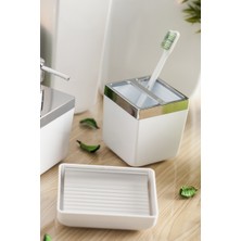 Primanova Toskana 5'li Banyo Seti Beyaz