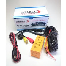 Wondex Hd Multi-Fonksiyonel Gece Görüşlü Araç Geri Görüş Geri Vites Kamerası 8 LED