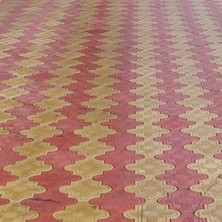 Sun Pigments Dekoratif Plastik Parke Taşı Kalıbı Tekli Zambak 25 cm 10'lu