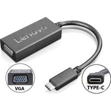 Lenovo USBC To VGA Çevirici Adaptör 4X90M42956