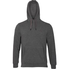 Kinetix Basic E Sweat Kapsonlu Antrasit Mel Erkek Sweatshirt