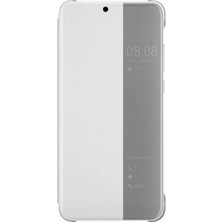 Prolysus Huawei Honor 7A Kapaklı Kılıf Gri