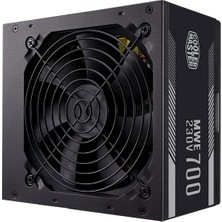 Cooler Master MWE 700W 80+ 2xEPS, Aktif PFC, 120mm Fanlı PSU (MPE-7001-ACABW-EU)