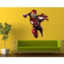 Kt Decoration Sevimli Zurafa ve Maymunlar Boy Ölçer Duvar Sticker