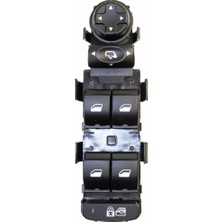 Parçazamanı Peugeot 308 2008-2014 Cam Açma Düğmesi Ayna Ayar Düğmesi