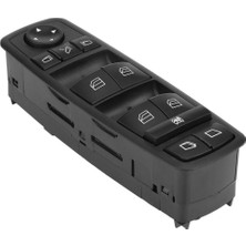 Parçazamanı Mercedes W164 Cam Açma Düğmesi Ayna Katlamalı Siyah 2518300390