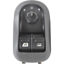 Parçazamanı Peugeot 206 1998-2011 Cam Açma Düğmesi + Ayna Ayar Anahtarı