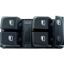 Parçazamanı Audi S4 2008-2012 Cam Açma Düğmesi Ön Dörtlü