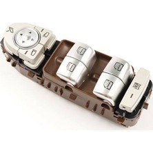 Parçazamanı Mercedes S-Class W222 Cam Açma Düğmesi Sürücü Tarafı Kahverengi