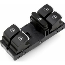 Parçazamanı Volkswagen Rabbit 2006-2009 Cam Açma Düğmesi Kromlu