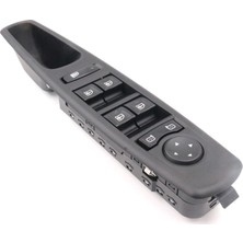 Parçazamanı Renault Megane 3 2008-2016 Cam Açma Düğmesi Ön Sol Çerçeveli