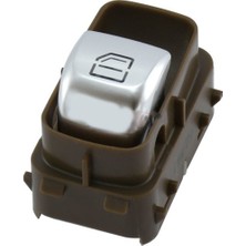 Parçazamanı Mercedes C180 2014-2018 Cam Açma Düğmesi Arka Sağ Kahverengi