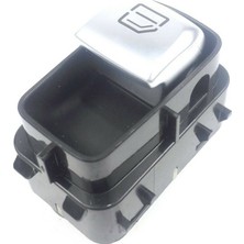 Parçazamanı Mercedes C200 2014-2018 Cam Açma Düğmesi Arka Sağ Siyah