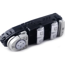 Parçazamanı Mercedes C253 Glc 260 2016-2019 Cam Açma Düğmesi Siyah