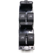 Parçazamanı Skoda Superb 2001-2008 Cam Açma Düğmesi Sol Dörtlü Elektrikli