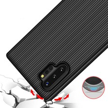 Case 4U Samsung Galaxy Note 10 Plus Kılıf Ultra Korumalı Lux Line Silikon Arka Kapak Koyu Pembe