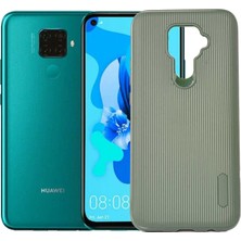 Case 4U Huawei Mate 30 Lite Kılıf Ultra Korumalı Lux Line Silikon Arka Kapak Yeşil