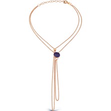 Argentum Concept Çift Zincirli Gümüş Tasarım Şahmeran