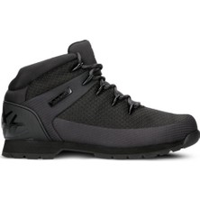 Timberland Euro Sprint Fabric Waterprof Erkek Bot Siyah