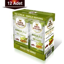 Has Kahve Tek İçimlik Kakuleli Türk Kahvesi 12'li 7 gr