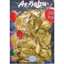 As Metalik Balon 100'lü