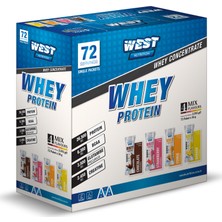 West Nutrition Whey Protein Tozu 72 Şase 2592 gr 4 Aromalı