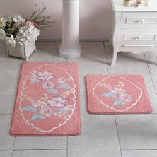 Taç Baskılı 2li Paspas Seti Salvia